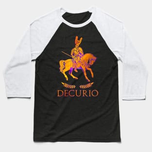 Roman officer on horseback - Decurion Baseball T-Shirt